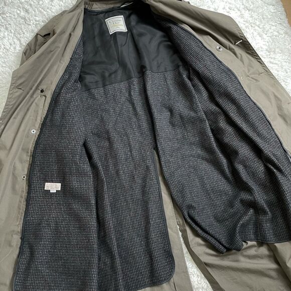 Christian Dior Long Double Breasted Trench Le Connoisseur Coat - Picture 6 of 10